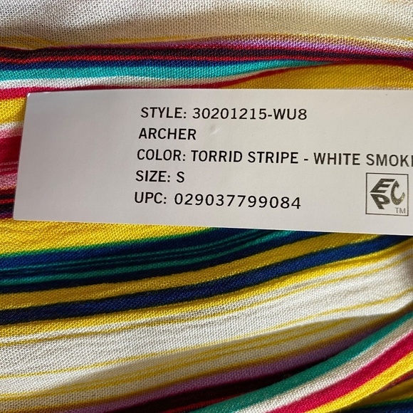 Jessica Simpson: Archer Skort, Torrid Striped, Full Mini Skirt, Small NWT - Picture 10 of 16